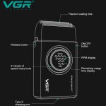 ماشین اصلاح وی جی آر مدل V-377 با تکنولوژی برش مستقیم و استیل ضد زنگ - تصویر 4